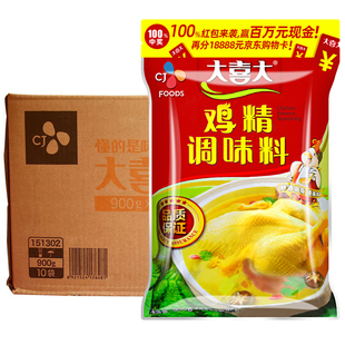 大喜大鸡精调味料900gX10袋商用大包味精炒菜煲汤火锅增鲜鸡粉料