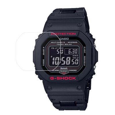 适用于卡西欧GW-B5600BC手表钢化膜G-SHOCK光能小方块贴膜血鹤5600HR/BL/AR/CT/DC太阳能电子表保护膜背膜