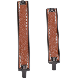 德国KABO皮革拉手北欧橱柜抽屉衣柜门小把手真皮拉手现代简约拉手