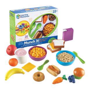 美国Learning Resources儿童过家家面条面包玩具蒙氏益智早教教具