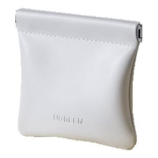 绿联耳机收纳包数据线零钱包口红充电器硬币包驾照卡包便携收纳袋皮自动闭合随身有线小迷你适用H6proS5S3t6