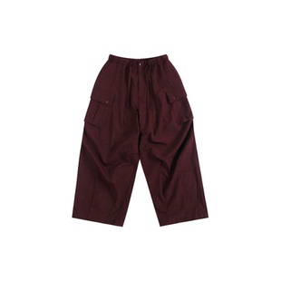 Unlimited Mote〔工装裤3.0〕中空纱双褶气球阔腿机能工装裤