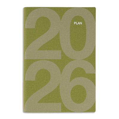 卡杰日程本A5布面皮革