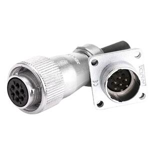 ZHQCN国如WS16TQ+Z正装航空插头连接器母头公座2-3-4-5-7-9-10Pin