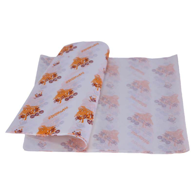 老北京鸡肉卷 墨西哥鸡肉卷防油纸 防油纸袋 汉堡纸一捆900张包邮