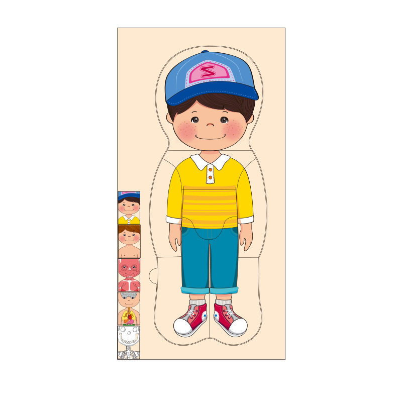 蒙氏教具早教男孩女孩2岁3岁宝拼图/拼板