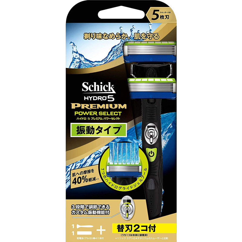 日本进口Schick剃须刀HYDRO5水次元变速动力男士刮胡刀替换刀头