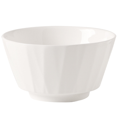 川岛屋白瓷4.5英寸米饭碗釉下彩