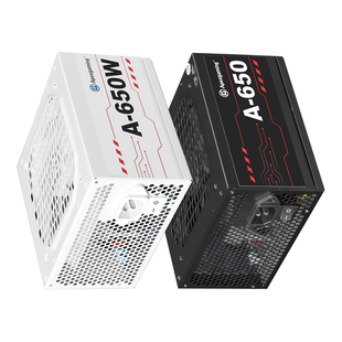 艾湃电竞A650W/750W/850W金牌全模组台式机电脑主机白色电源1000W