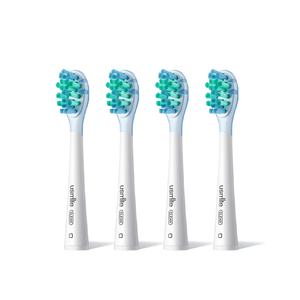 笑容加usmile电动牙刷替换头清洁净白牙刷头软毛成人通用刷头4支