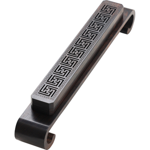 手工黑檀木卷云木质底座卧香盒家用室内线香盒檀香沉香熏香炉摆件