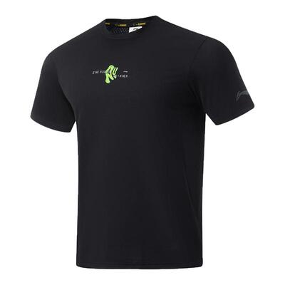 李宁正品男子运动休闲短袖T恤