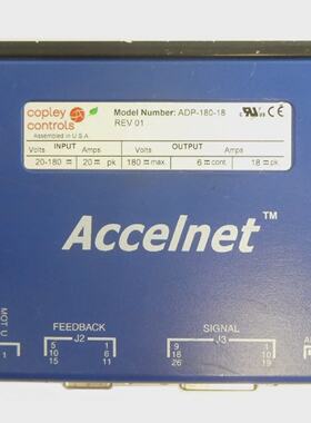 Copley Controls ADP-180-18 Servo Drive Motor Controller Work