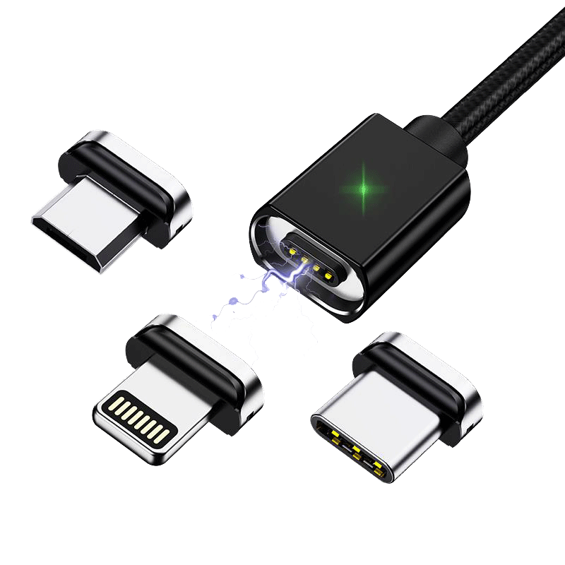 5a超级快充磁吸数据线强力磁铁头