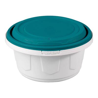 奇典一次性餐盒加厚带盖锁扣防盗