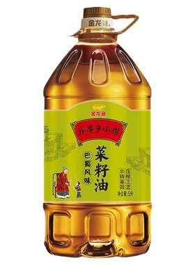 金龙鱼外婆乡小榨菜籽油5L