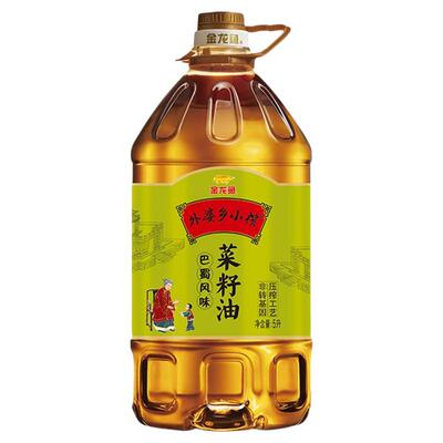 金龙鱼外婆乡小榨菜籽油5L