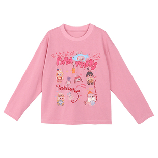 NORNOR陈大猪童装 女童长袖t恤2025秋季女大童体恤儿童罩衫上衣薄