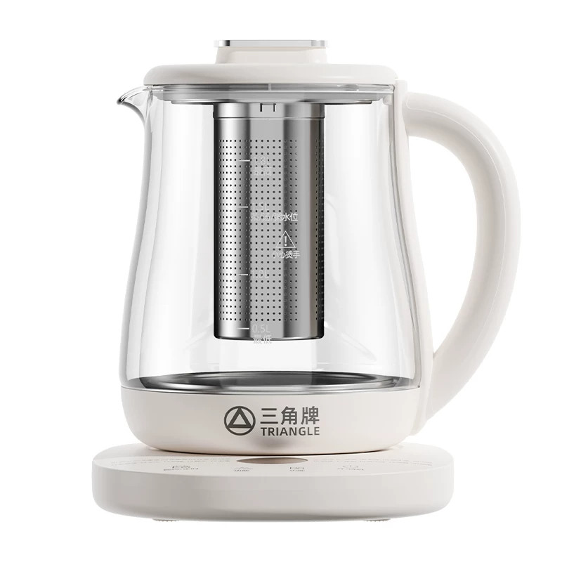 三角牌多功能养生壶纯钛花茶壶