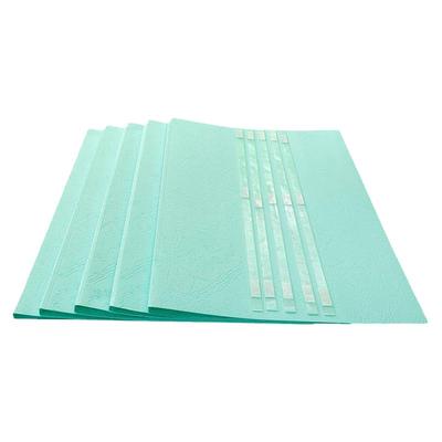 书昶A4浅蓝纸质封套封面热熔封套