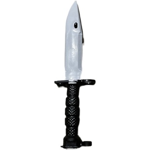 81式塑胶模型刺刀对抗练习格斗军训训练模型影视表演舞台道具包邮