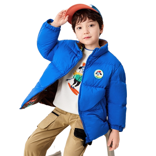 巴拉巴拉男童女童羽绒服轻薄小童宝宝韩版棒球服外套儿童冬季新款