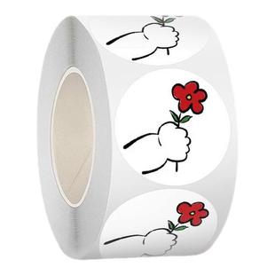 【大图释官方授权】1000贴奖励儿童小红花卷卷贴幼儿园老师激励小朋友手机壳文具行李箱衣服标签鼓励表扬贴纸