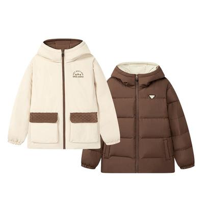 361°童装男童两面穿羽绒服