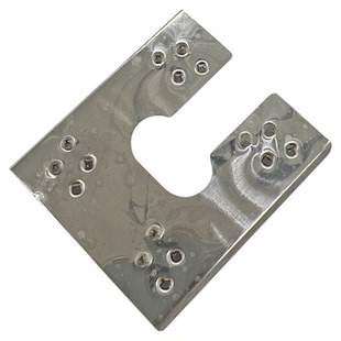 包邮光伏防雷接地片刺破垫片穿刺片304不锈钢圆形导电片接地刺片