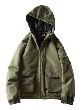 加厚秋冬防风防水棉服外套保暖