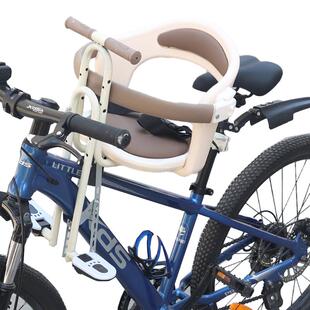 自行车前置儿童咱全座椅代驾电动车宝宝座椅共享单车儿童安全座椅