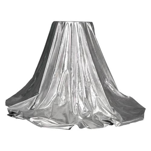 婚庆弹力烫金布婚礼现场镜面装饰金色银布褶皱布舞台背景吊顶布置