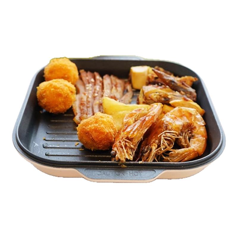 脉鲜正品新款便携燃气灶火锅炊具