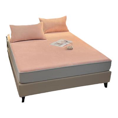 大众牛奶绒活性印染简约纯色