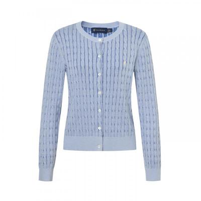 POLOWALK女装2025秋季新品女式长袖针织衫通勤针织开衫女款外套