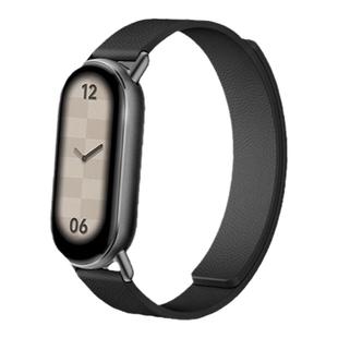 适用小米手环10/9表带官款科纳磁吸真皮小米8/7/6时尚镂空金属腕带运动智能陶瓷版三四五代高级原配接口配件