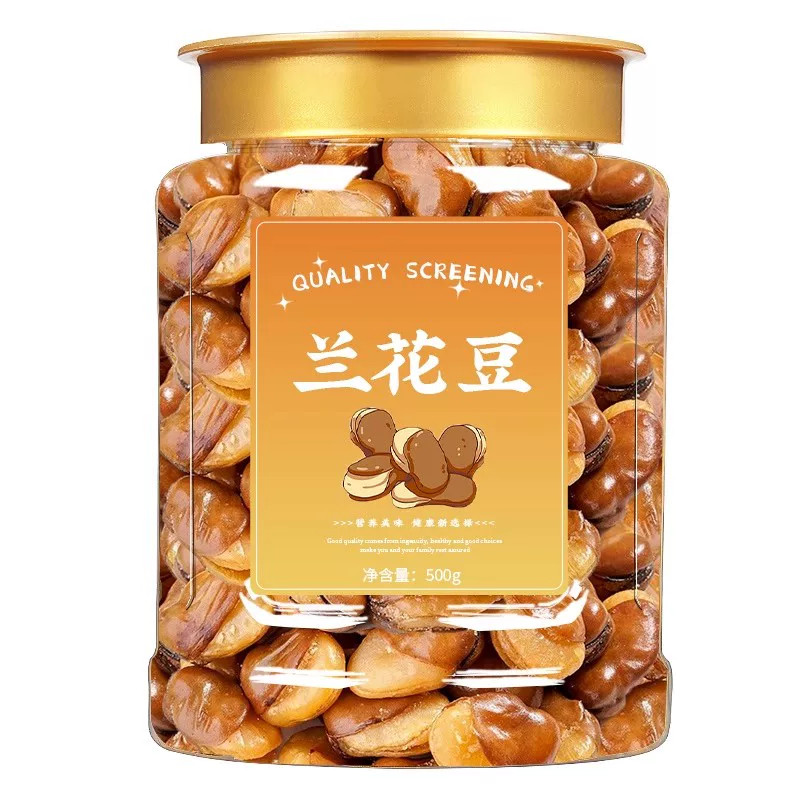 香辣牛肉味酥脆兰花豆下酒菜