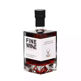 玻璃酒瓶空瓶高档密封专用白酒瓶分装红酒果酒泡酒空瓶玻璃瓶定制