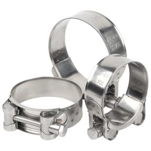 304/201不锈钢强力型喉箍欧式单头抱箍加厚管箍加宽管卡卡箍卡子