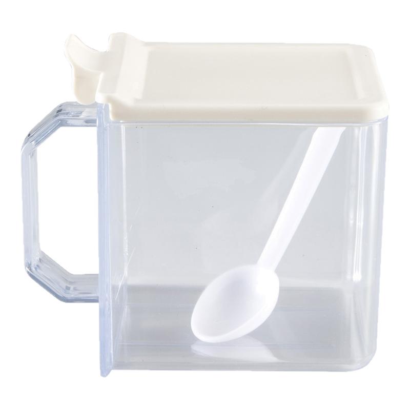 食品级带盖防潮盐罐味精调料罐家用厨房多功能塑料调味盒调味瓶罐