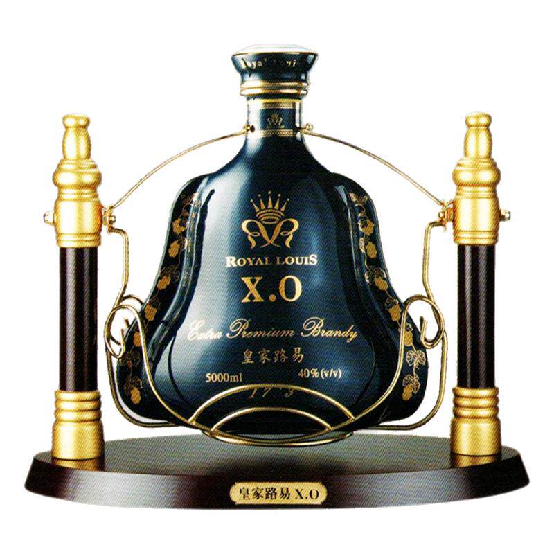 10斤皇家路易大瓶洋酒摇架礼盒装