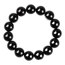 吉照堂男女款乌金黑曜石手串