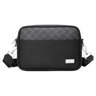 稻草人2026新款斜挎包男单肩邮差包商务大容量单肩包冬季通勤背包