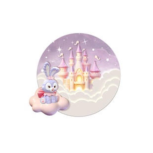 星黛露儿童房间装饰画可爱卡通女孩卧室床头背景墙面挂画壁画新款