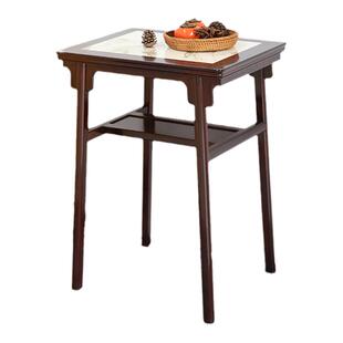 酸枝木沙发边几角几边柜茶几红木香几书房客厅家用新中式实木花架