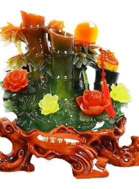 开业乔迁吉祥伞招财电视柜装饰品