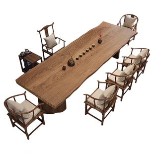 大板实木茶桌2025新款高端新中式茶桌椅组合茶几客厅家用茶台