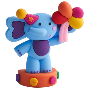 可爱卡通马戏团公仔小摆件办公室好物桌面玩偶送男生女生闺蜜礼物