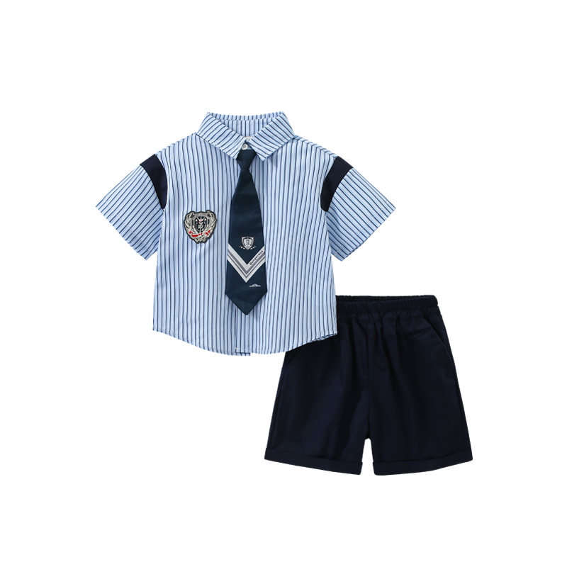 DO.CAT男童套装兔子警官儿童衣服