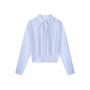 Even一雯【恋恋海岛】韩系高智条纹套装裙女春夏设计感修身两件套